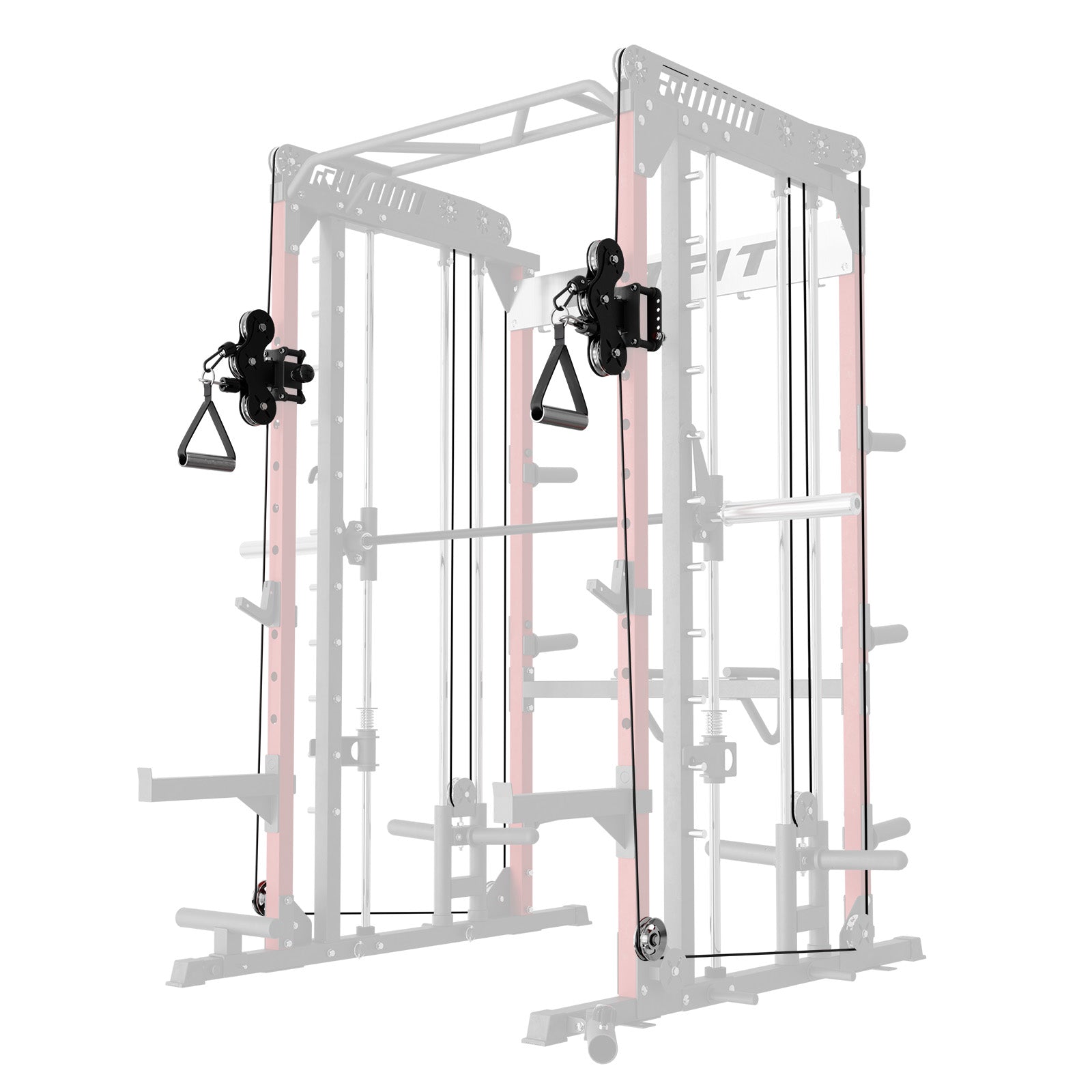 RitFit RTM1 DIY Dual Ratio Kit attachment for M1 PRO fitness equipment, showcasing the dual ratio mechanism and components.