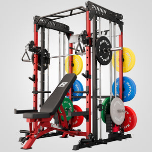 RitFit M1 PRO Smith Machine Weight Stack Home Gym Package