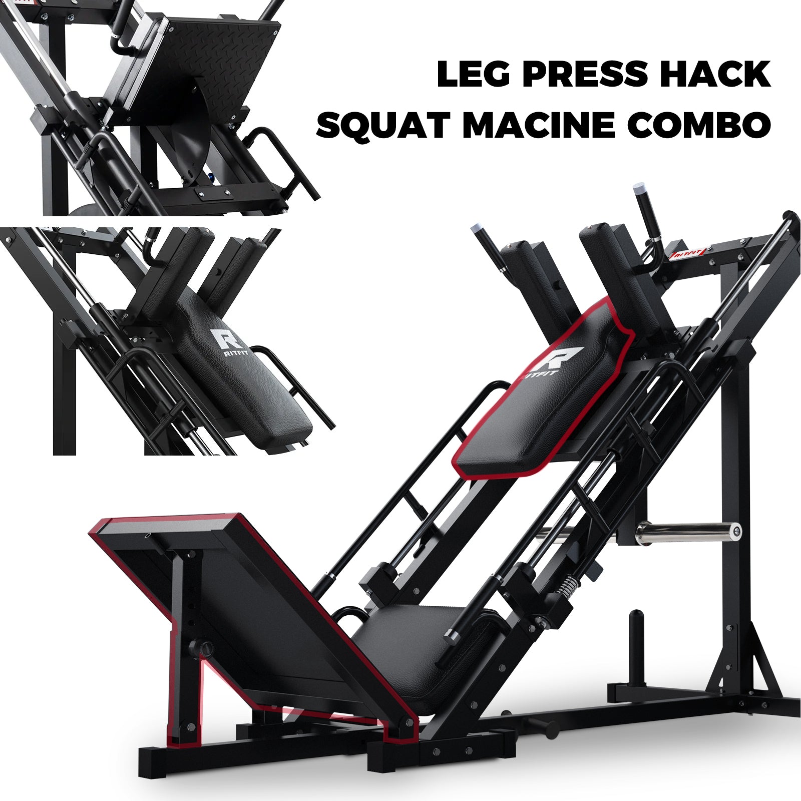RitFit BLP01 45-degree leg press and squat machine for home gym