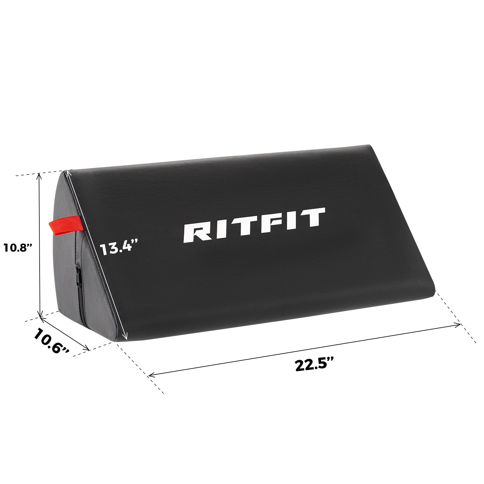 RitFit Preacher Curl Pad ergonomic biceps support accessory with padded armrest for comfortable weightlifting exercises.