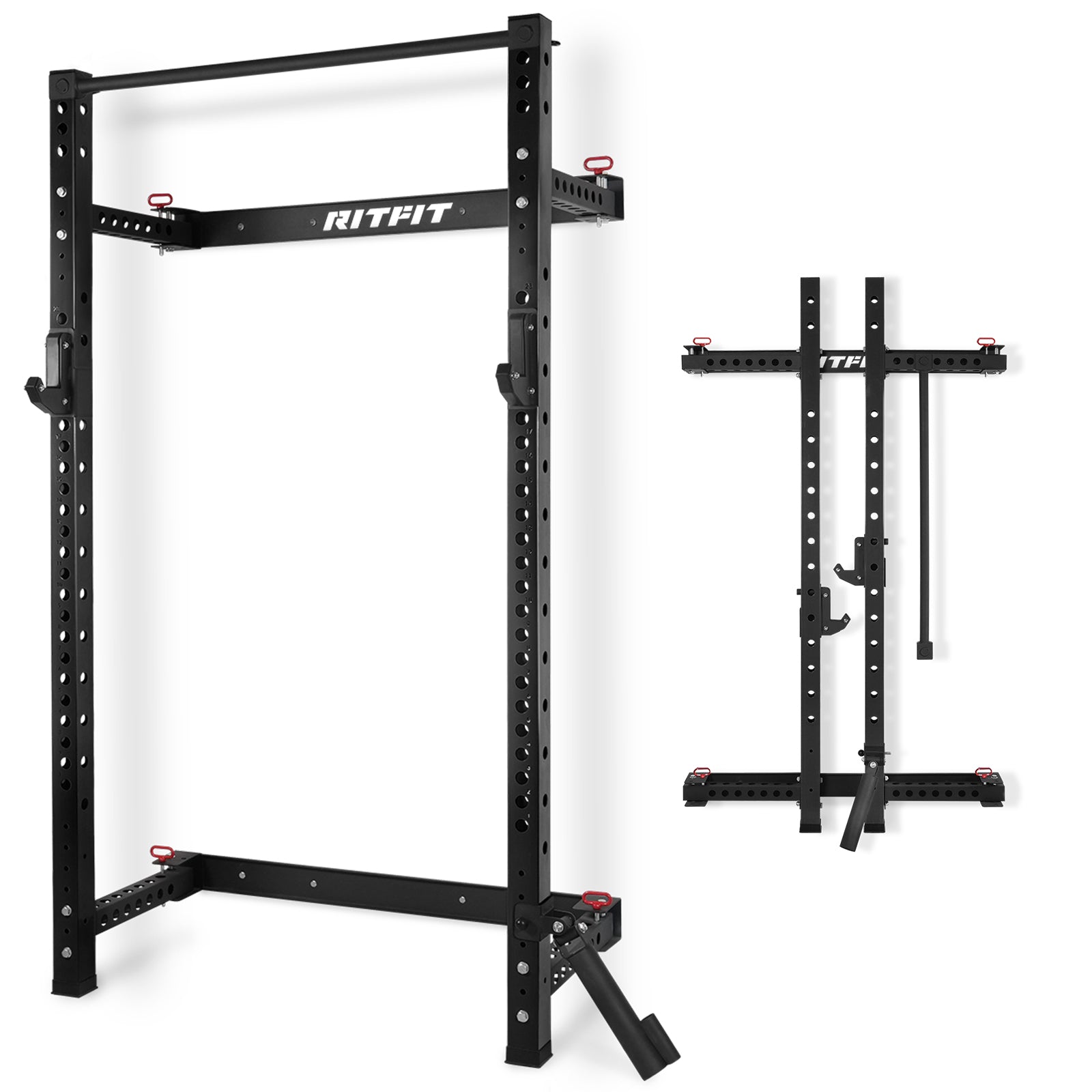 RitFit PWM02 Multi-Functional Folding Squat Rack