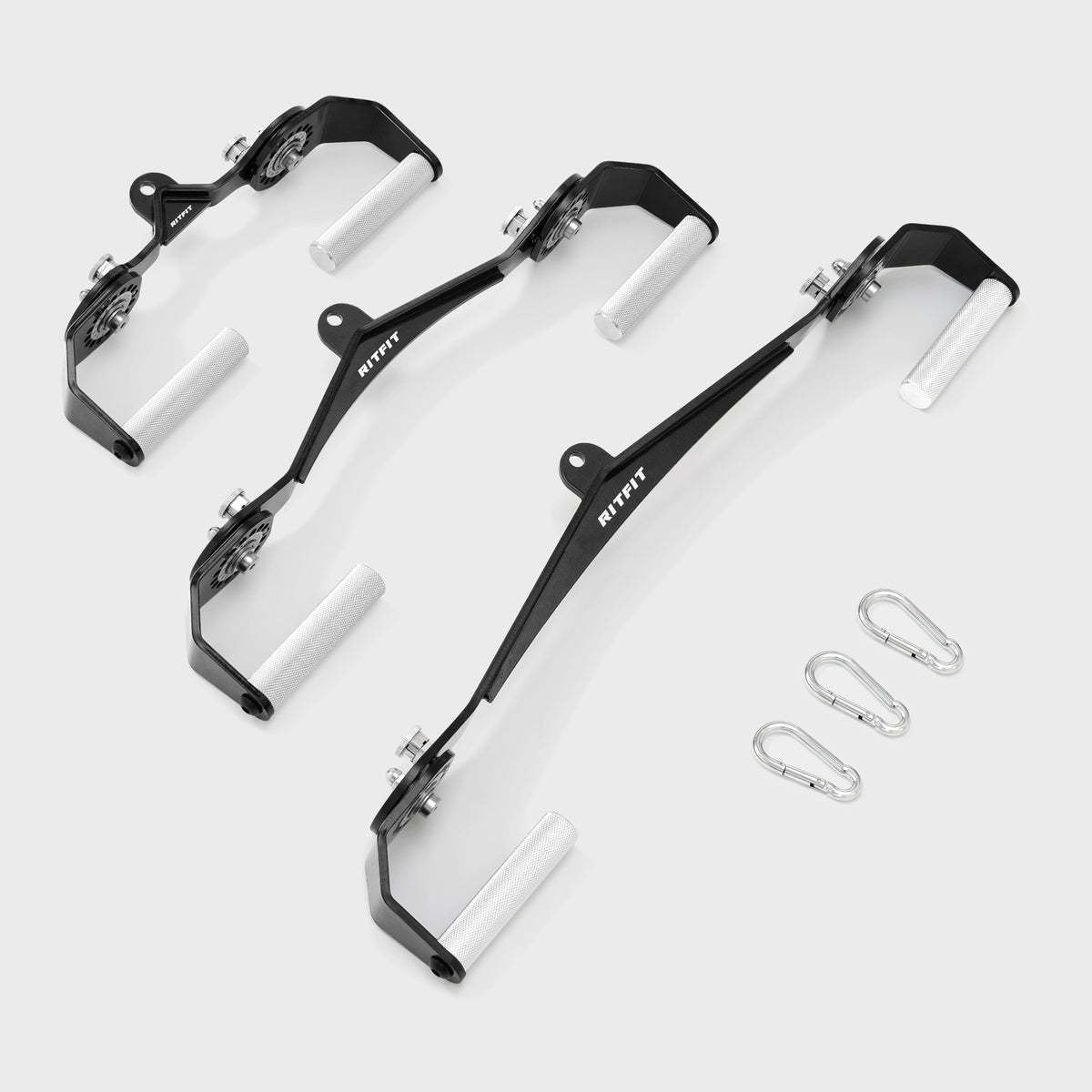 RitFit Aluminum Alloy Handle Set | Premium Grip Attachment for Cable ...