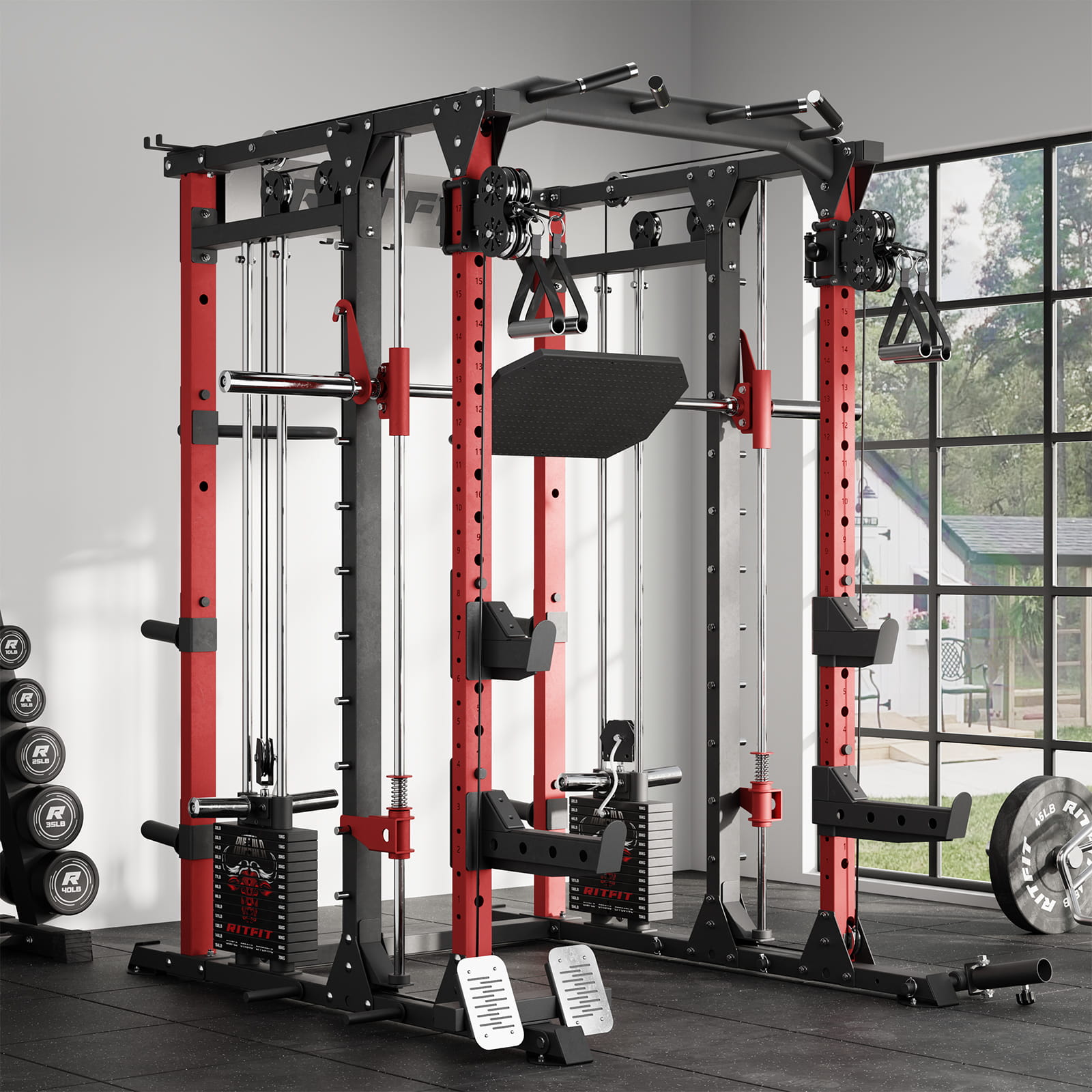 RitFit WSBFL Weight Stack Set 286lbs for Buffalo