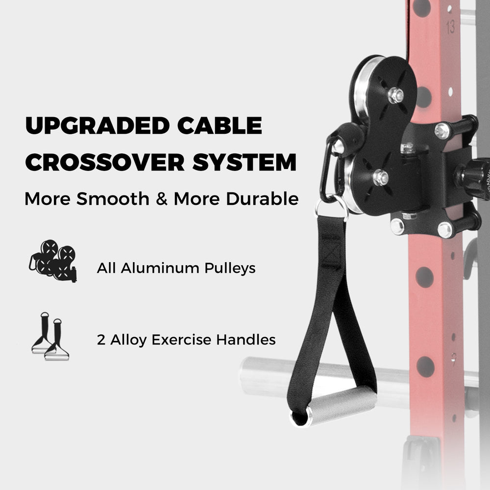 RitFit M1 PRO Multi-Functional Smith Machine with Cable Crossover Syst