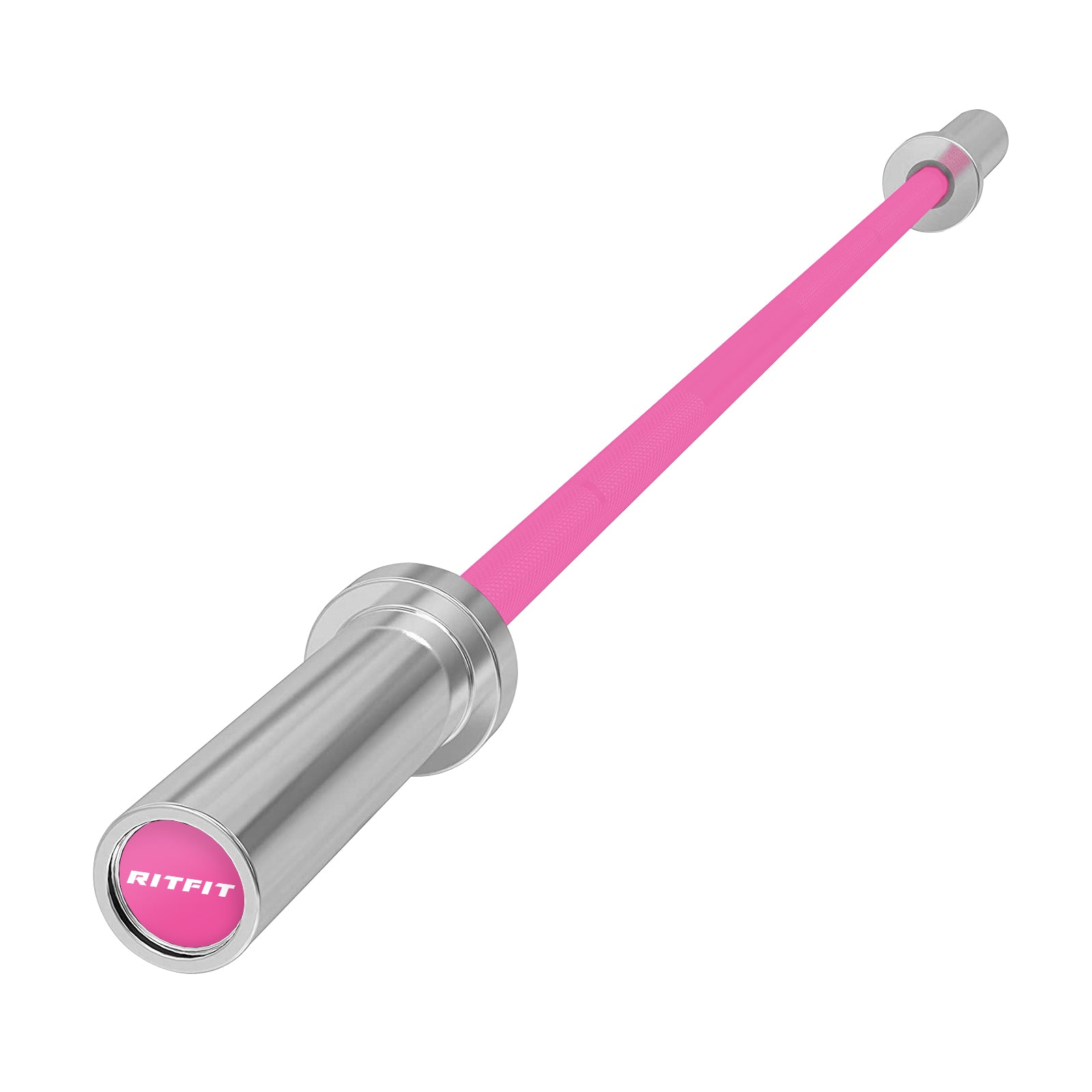 RitFit 4FT Pink Straight Training Bar, 2 Inch - RitFit
