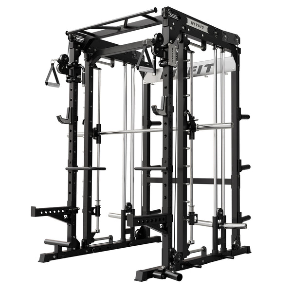 RitFit M2 Multi-Functional Modular Home Gym Smith Machine Tailored to All Fitness Levels