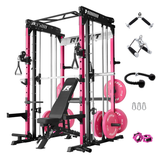 RitFit P6 All-In-One Pink Home Gym Package