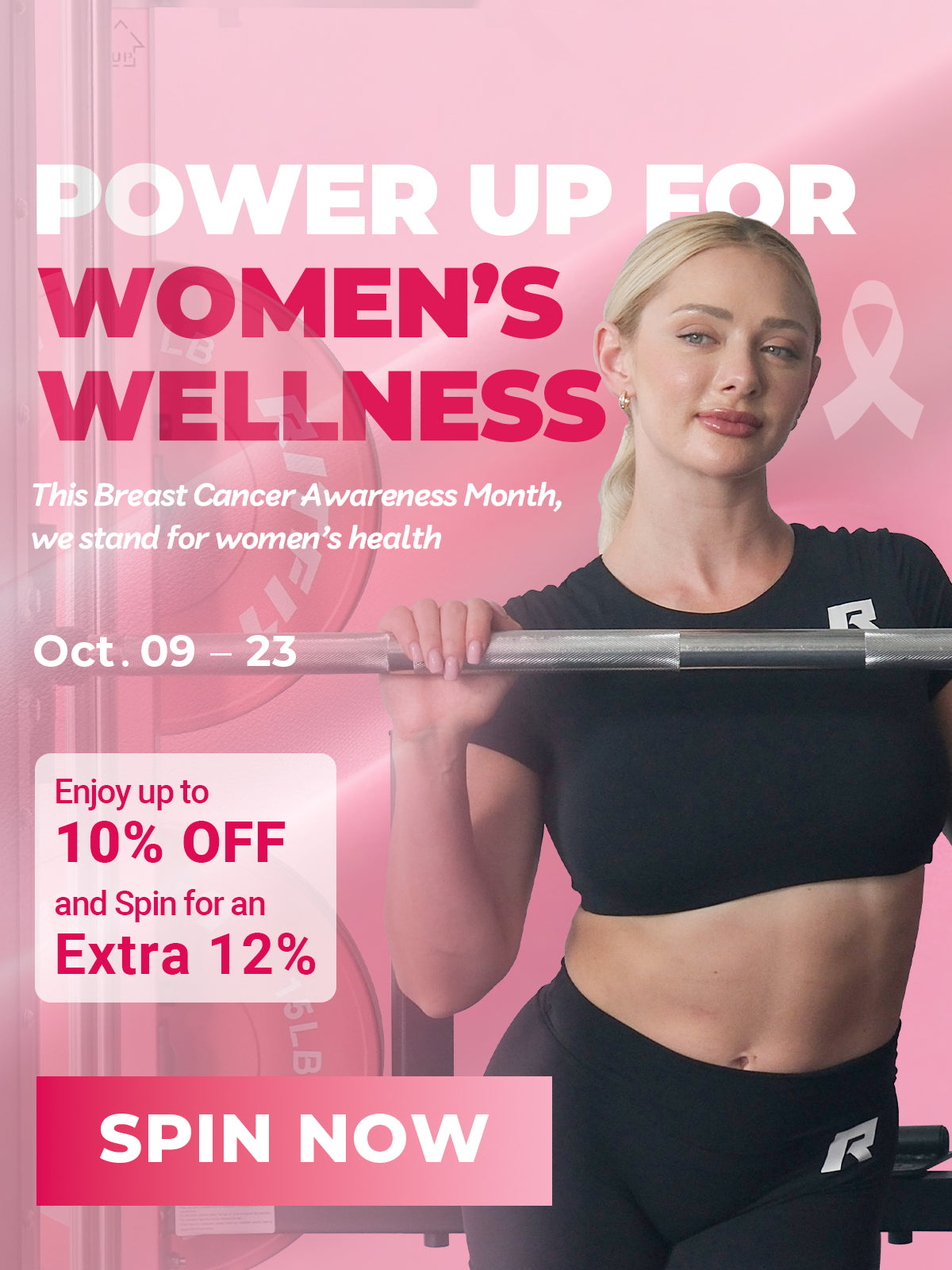 Support Breast Cancer Awareness with RitFit Pink Power!