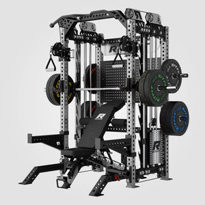 RitFit M3 Pro Smith Machine Home Gym Package with Cable Crossover
