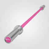 RitFit 4FT Pink Straight Training Bar, 2 Inch - RitFit