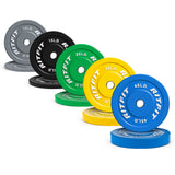 RitFit Color Bumper Plates Olympic 2-Inch Rubber - RitFit