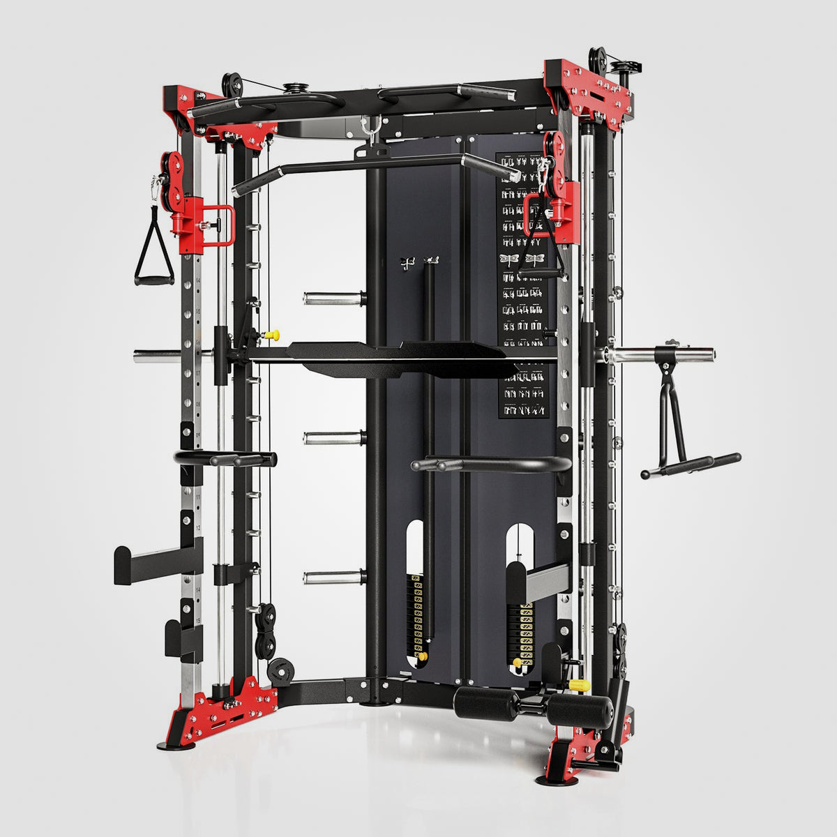 RitFit BPC05 Multifunctional Smith Machine with 260LB Weight Stacks - RitFit