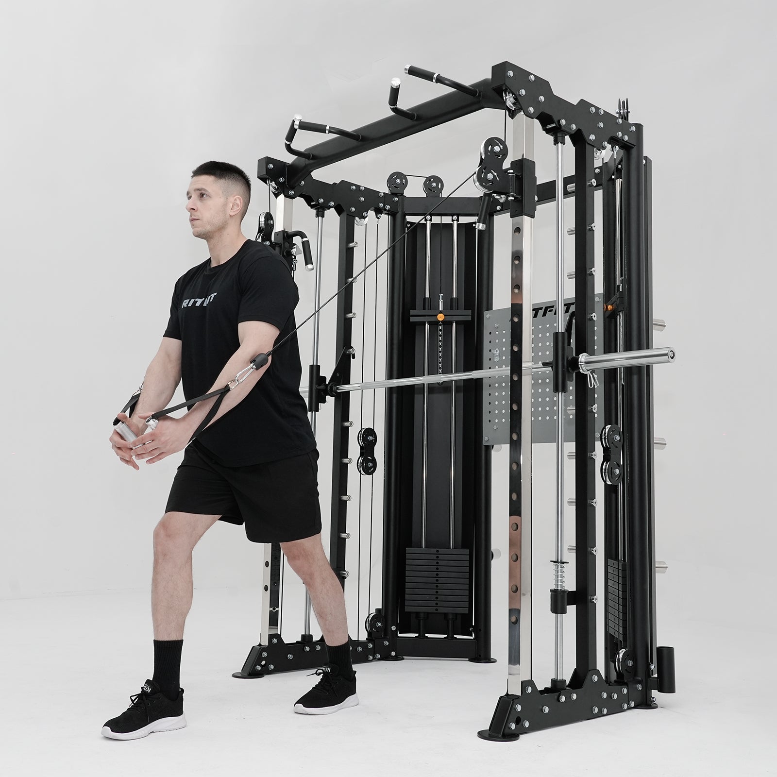 RitFit BPC06 All-In-One Smith Machine Home Gym Package