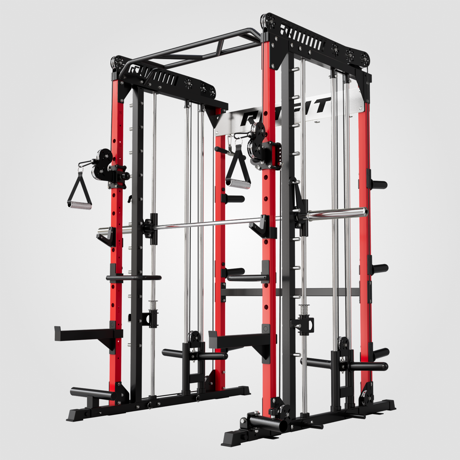 RitFit M1 PRO Multi-Functional Smith Machine with Cable Crossover Syst