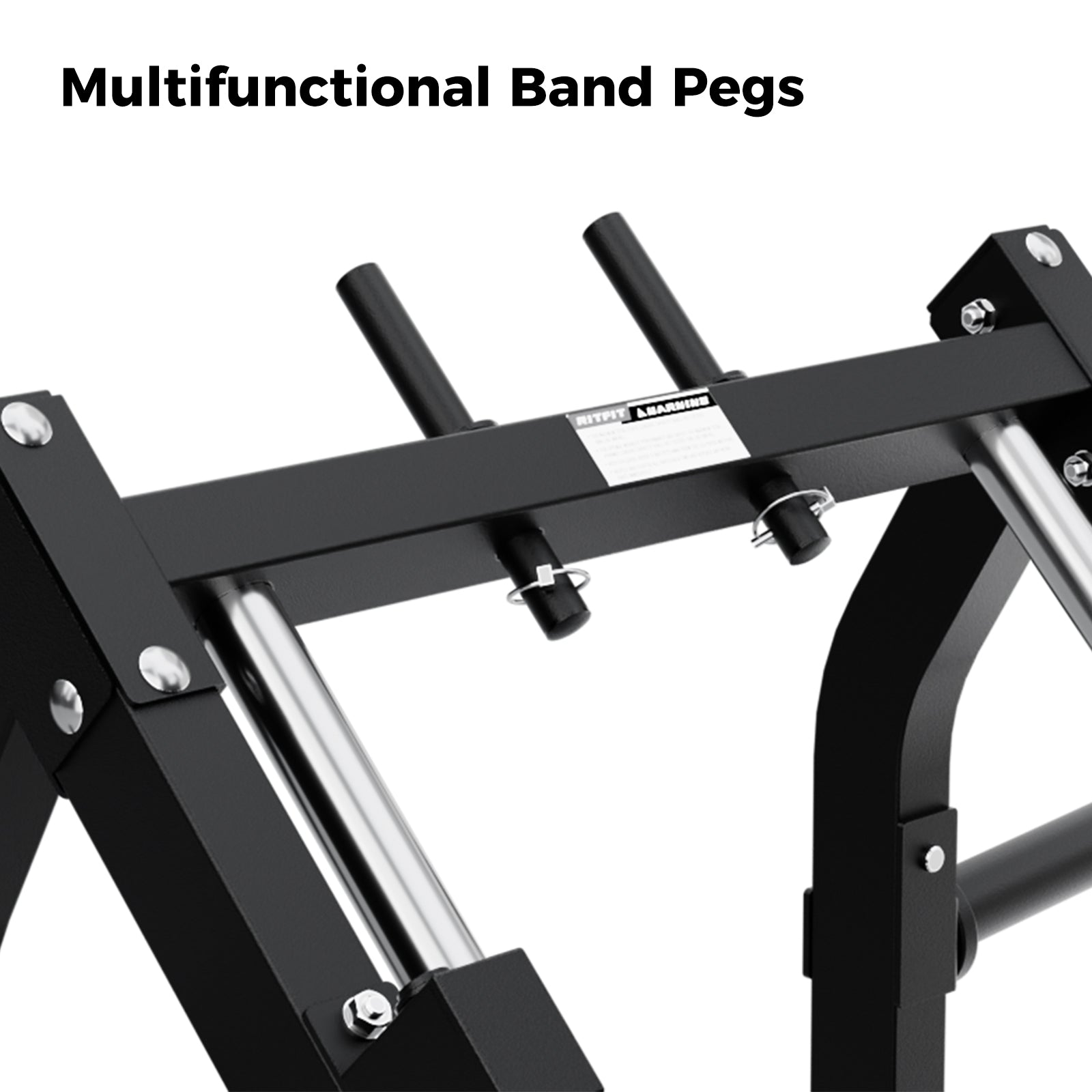 RitFit GAZELLE PRO machine set for leg press exercise