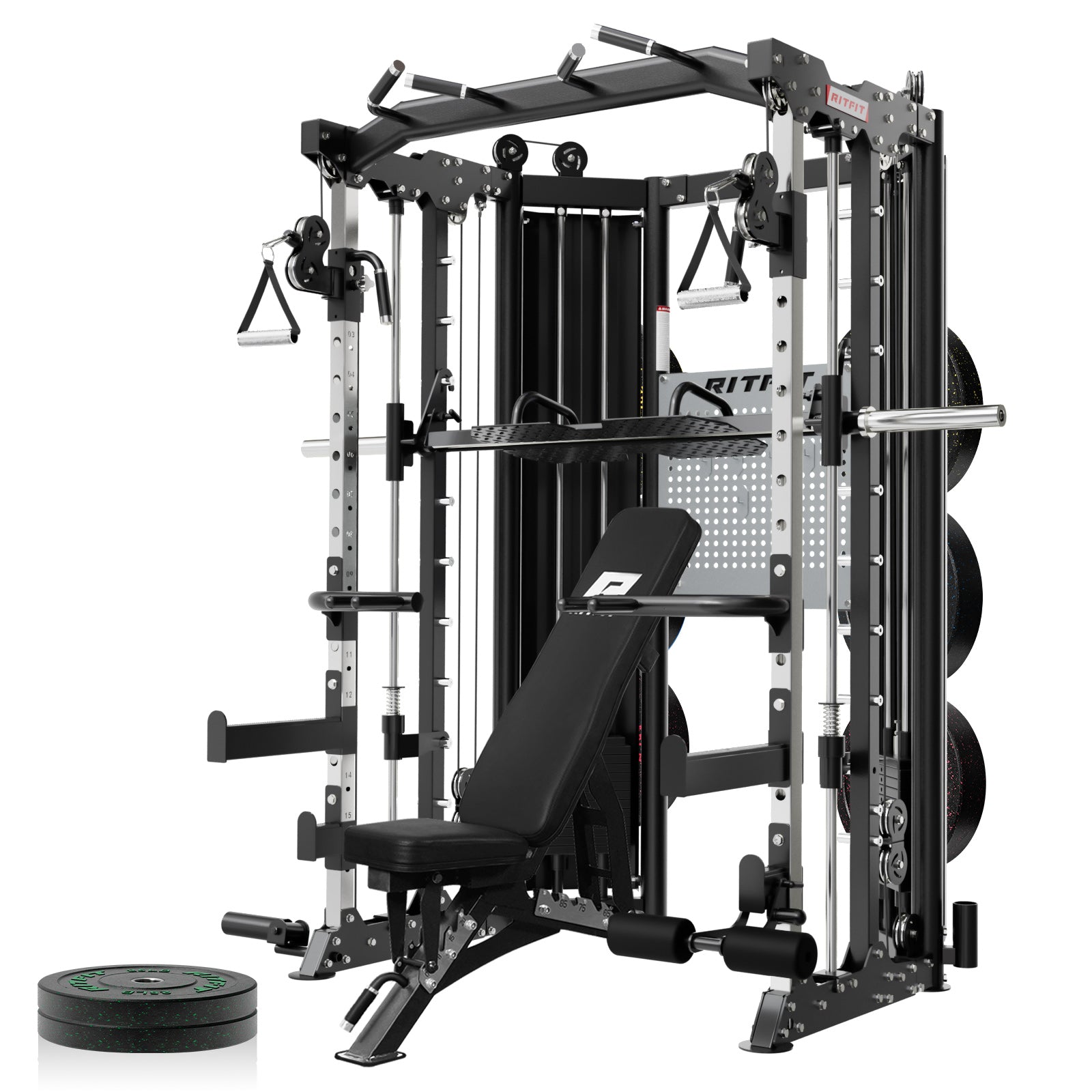 RitFit BPC06 All-In-One Smith Machine Home Gym Package