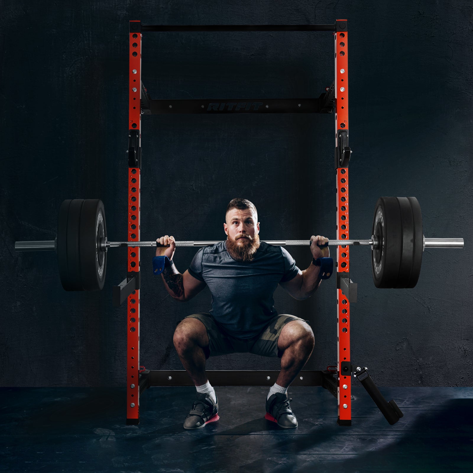 Ritfit Multi-Functional Folding Squat Rack (PMW02) - RitFit