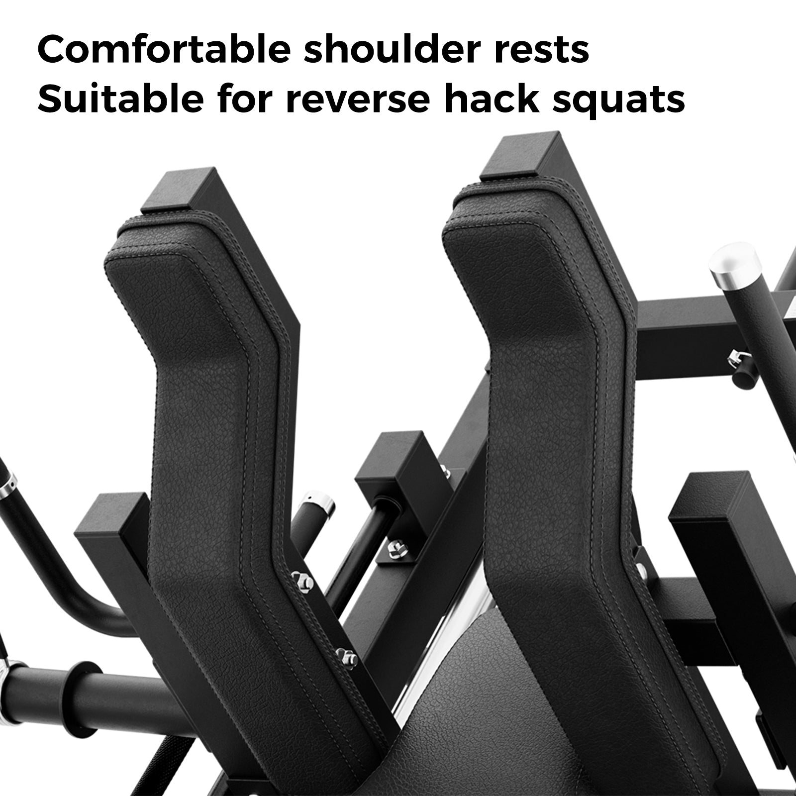 RitFit GAZELLE PRO Leg Press Hack Squat Machine | Best 3-In-1 Leg