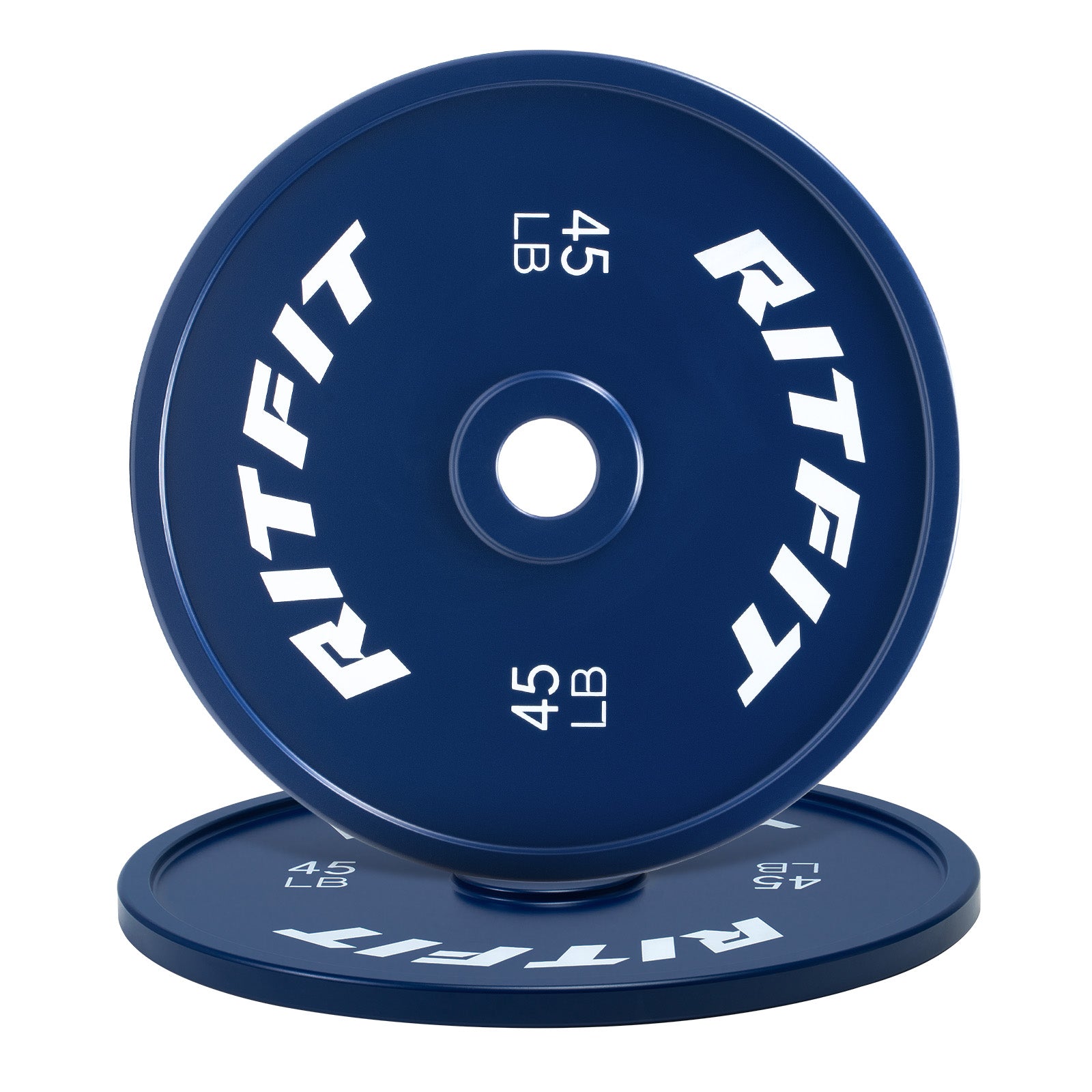 RitFit Vintage Color-Coded Steel Olympic Plates 2-Inch - RitFit