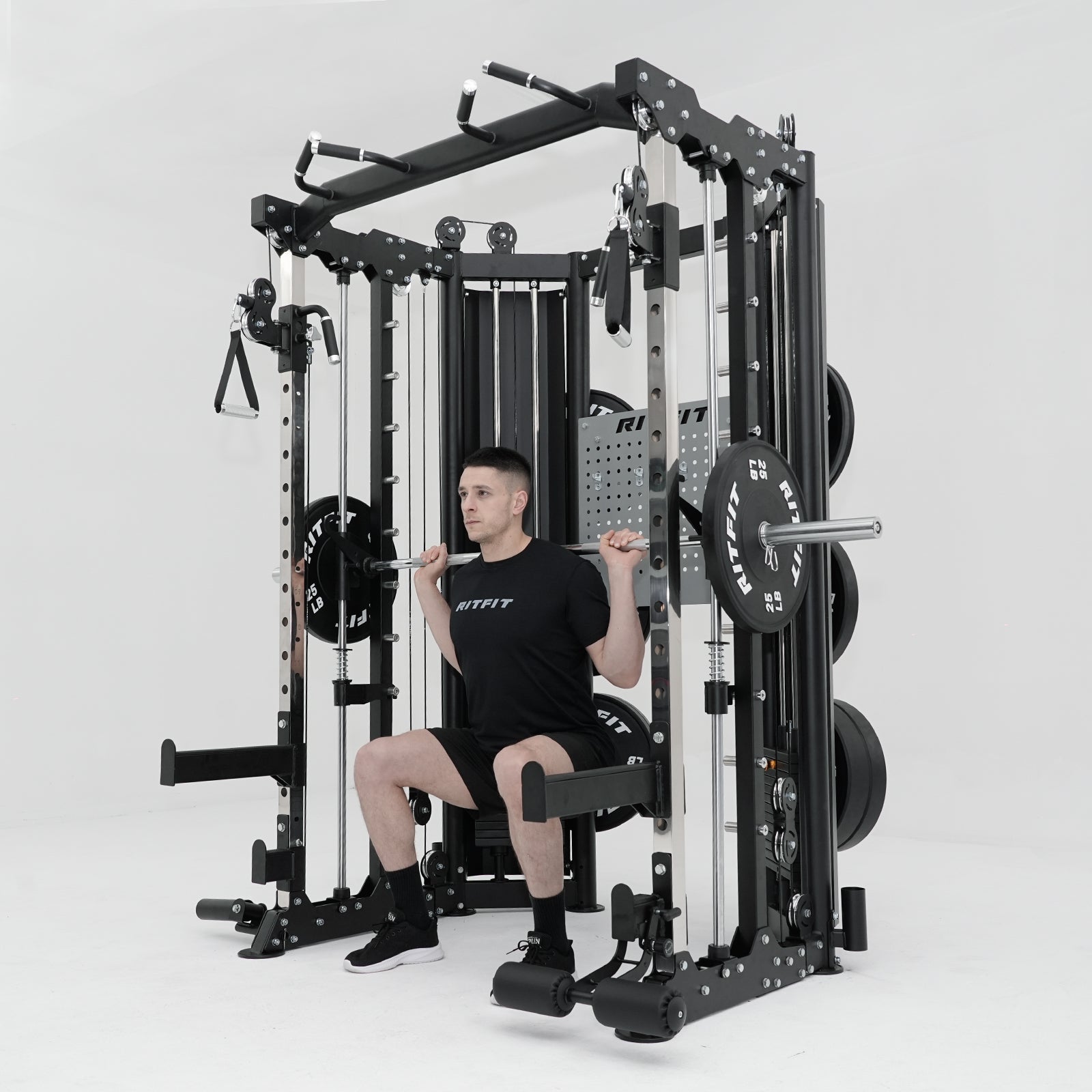 RitFit BPC06 All-In-One Smith Machine Home Gym Package