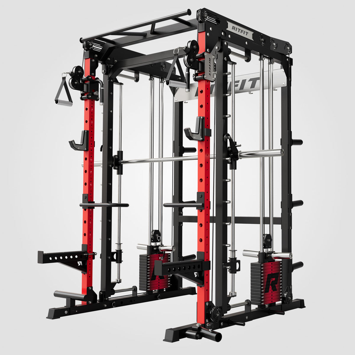 RitFit M2 Multi-Functional Modular Home Gym Smith Machine Tailored to All Fitness Levels