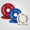 RitFit Mini Rubber Weight Plates Standard Set