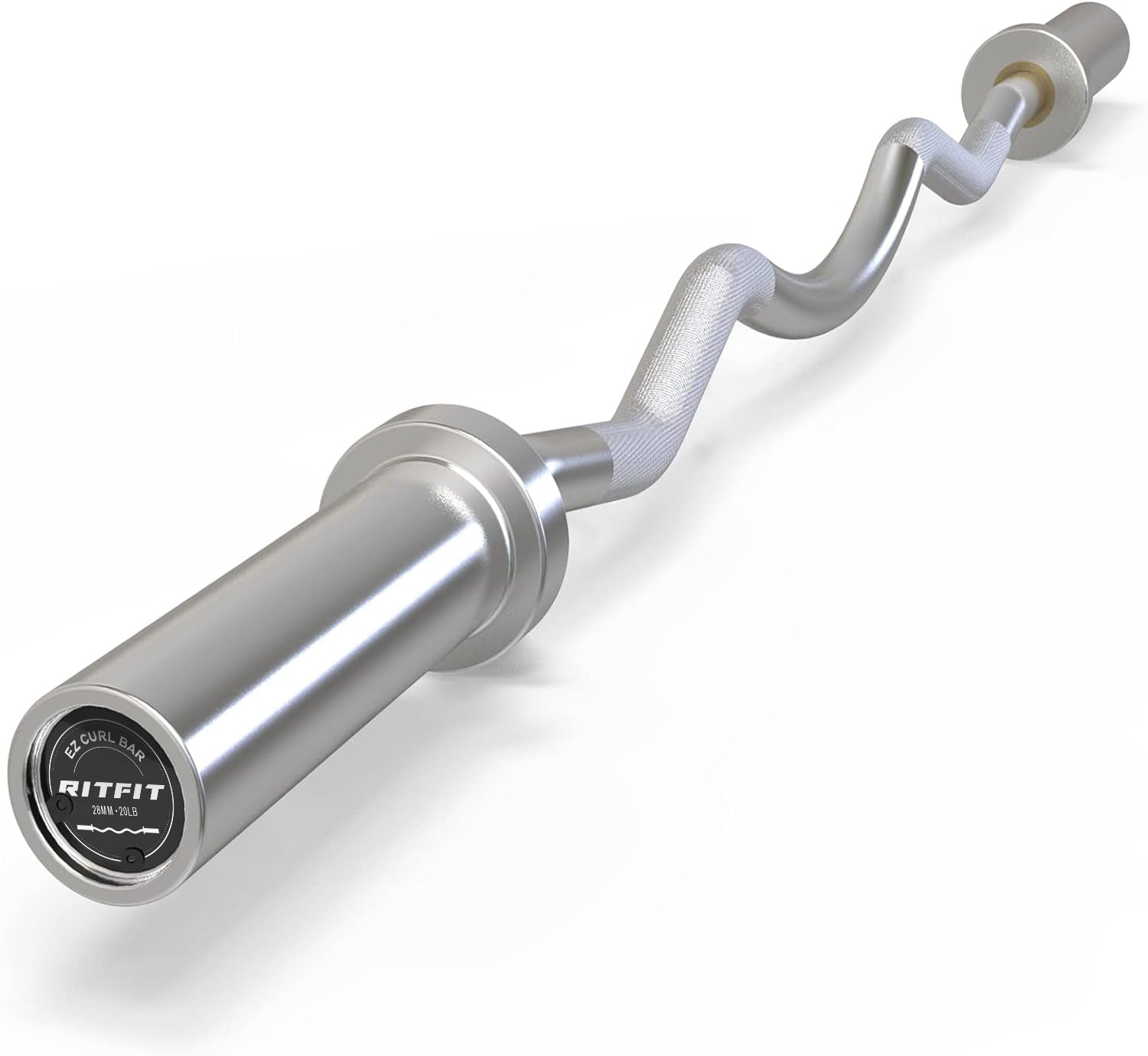 RitFit 47'' EZ Curl Bar