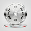 RitFit Silver Steel Strip Olympic Plates 2-Inch