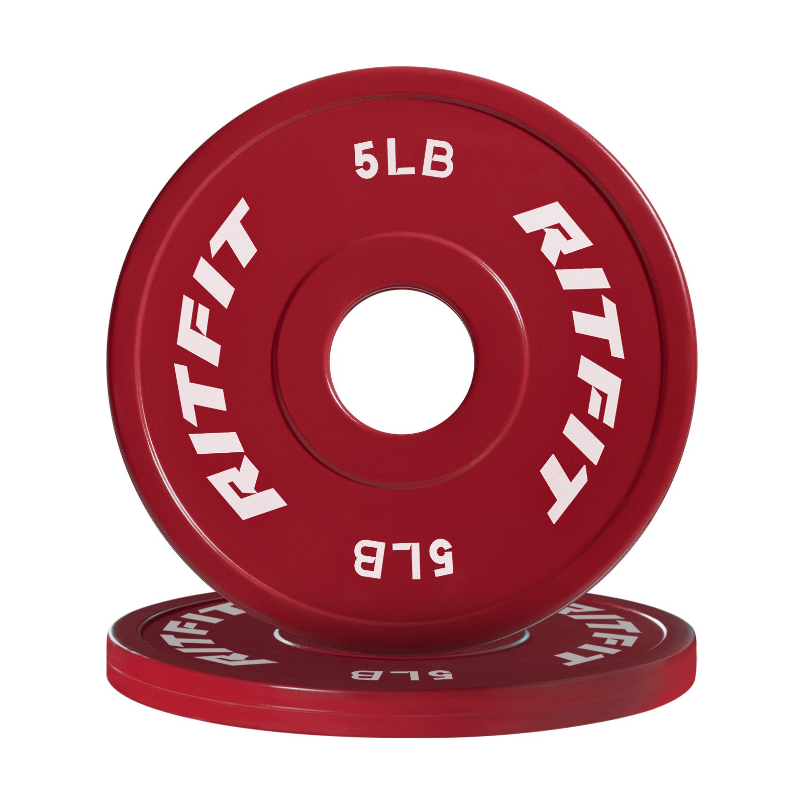RitFit Mini Rubber Weight Plates Color Standard Set