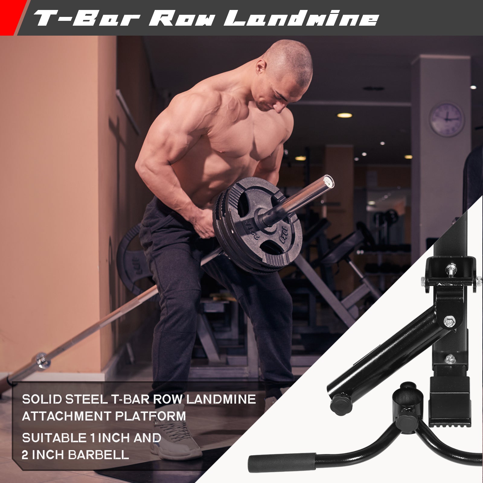 RitFit PPC02 1000lbs Power Cage with Lat Pulldown for Home Gym