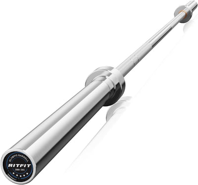 RitFit 7FT Olympic Barbell Bar 2'' Weight Lifting Bar