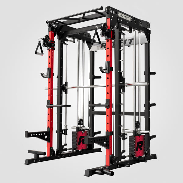 RitFit M1 Pro Smith Machine | All-in-One Home Gym with Weight Stack