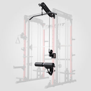 RitFit LPM1 Lat Pulldown & Leg Holder Attachment Bundle (Only for M1 PRO, Not for FUM1 11-GAUGE Upright Frame)