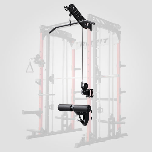 RitFit LPM1 Lat Pulldown & Leg Holder Attachment Bundle (Only for M1 PRO, Not for FUM1 11-GAUGE Upright Frame)