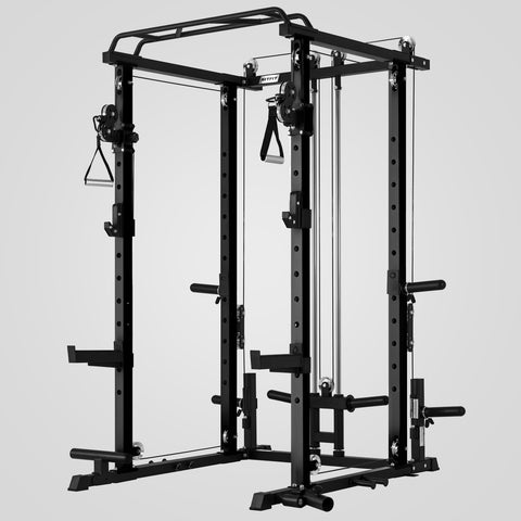 RitFit P3 Power Cage 1200lbs with Smooth Cable System & Aluminum Pulleys