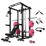 RitFit PPC03 Power Cage Home Gym Package