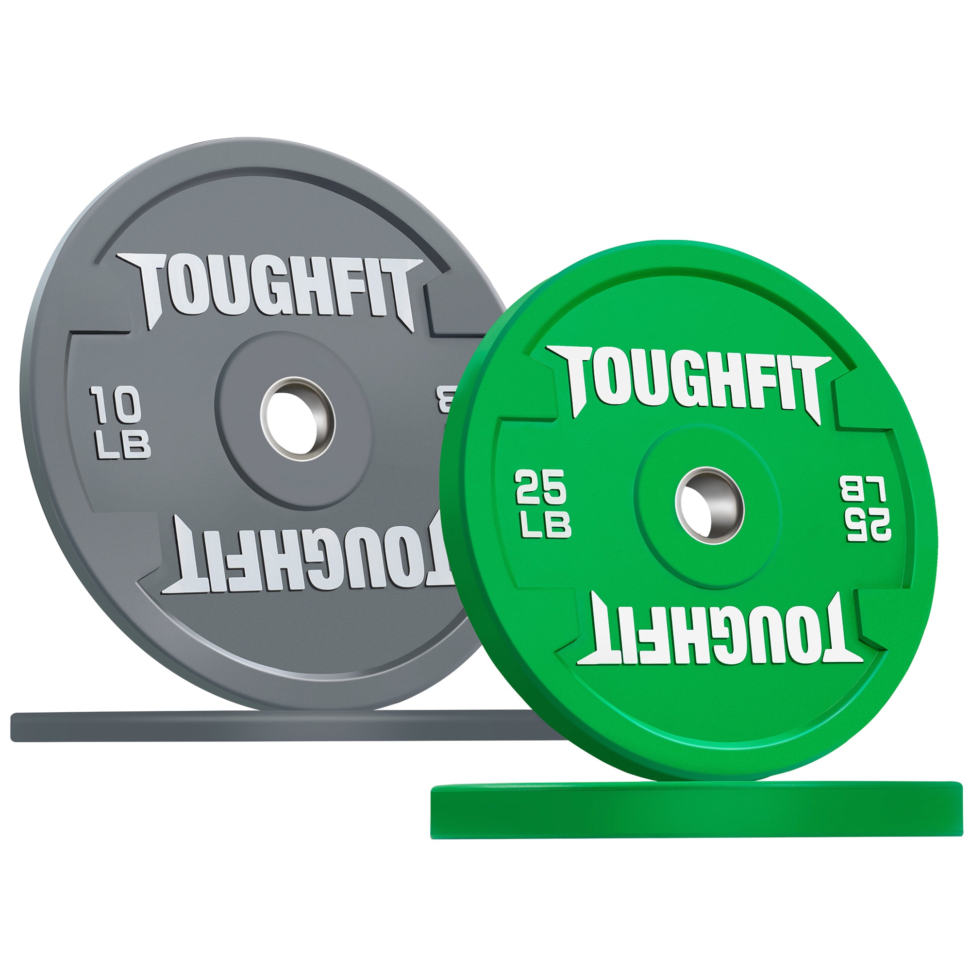 ToughFit Color Olympic Weight Plates Bumper Plates Set