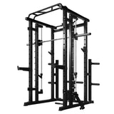 PPC05 Power Cage with Lat Pulldown, Smith Machine Attachment - RitFit