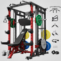 RitFit BUFFALO Smith Machine Home Gym Package with Weight Stack