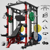 RitFit BUFFALO Smith Machine Home Gym Package with Weight Stack