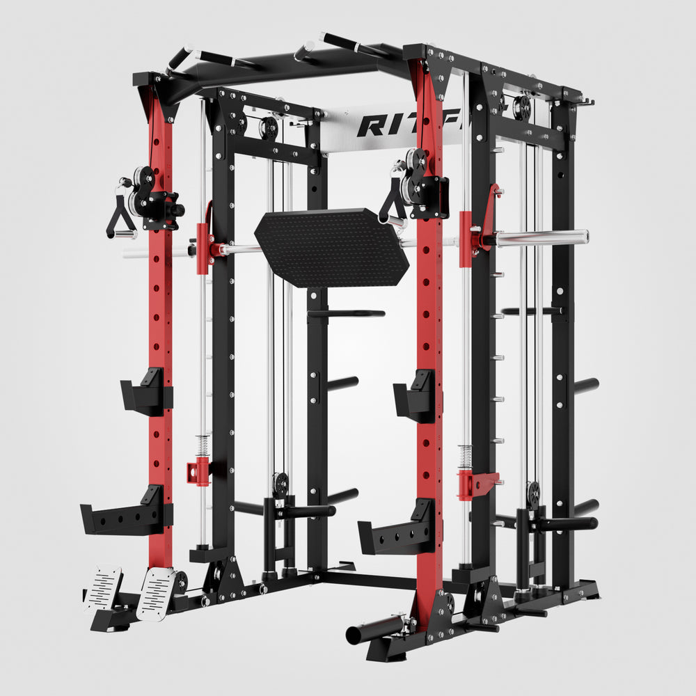 Rigor Machine RitFit PSR05 2.0 Smith Machine with LAT-Pull Down System
