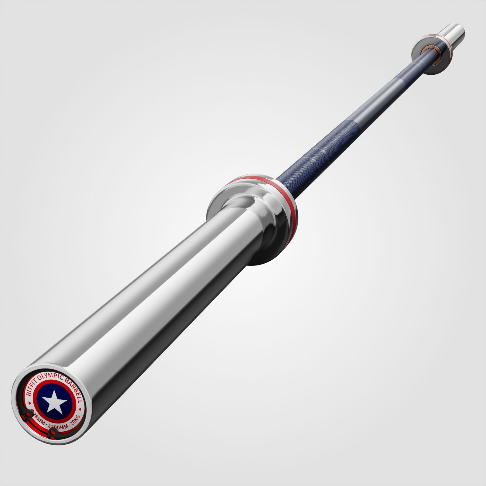 RitFit L2 Olympic Barbell 20KG 28MM