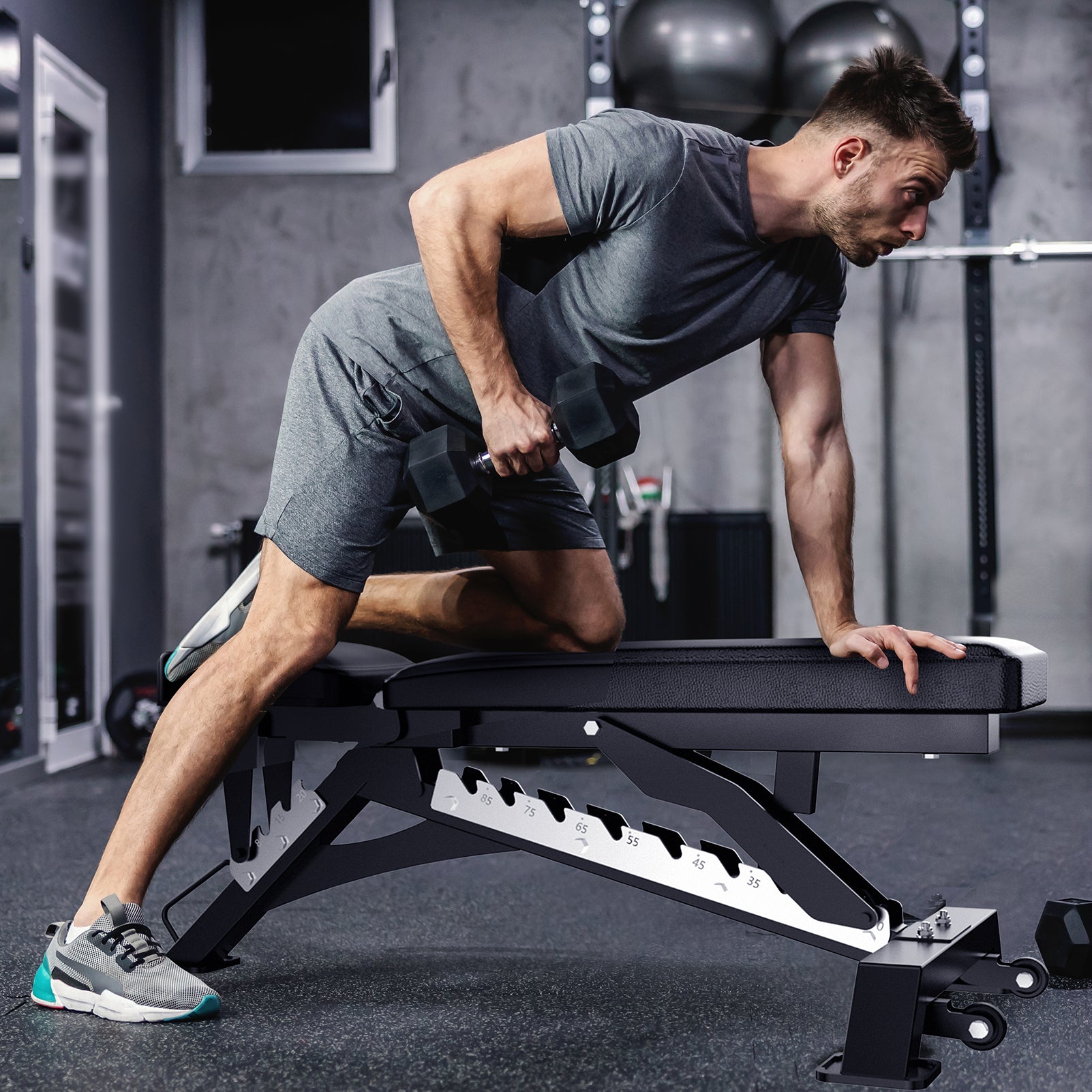 ToughFit 1300LB Adjustable Weight Bench - RitFit