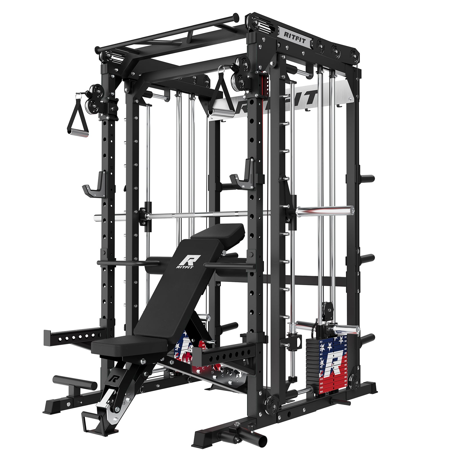 RitFit M2 SERIES Multi-Functional Modular Home Gym Package