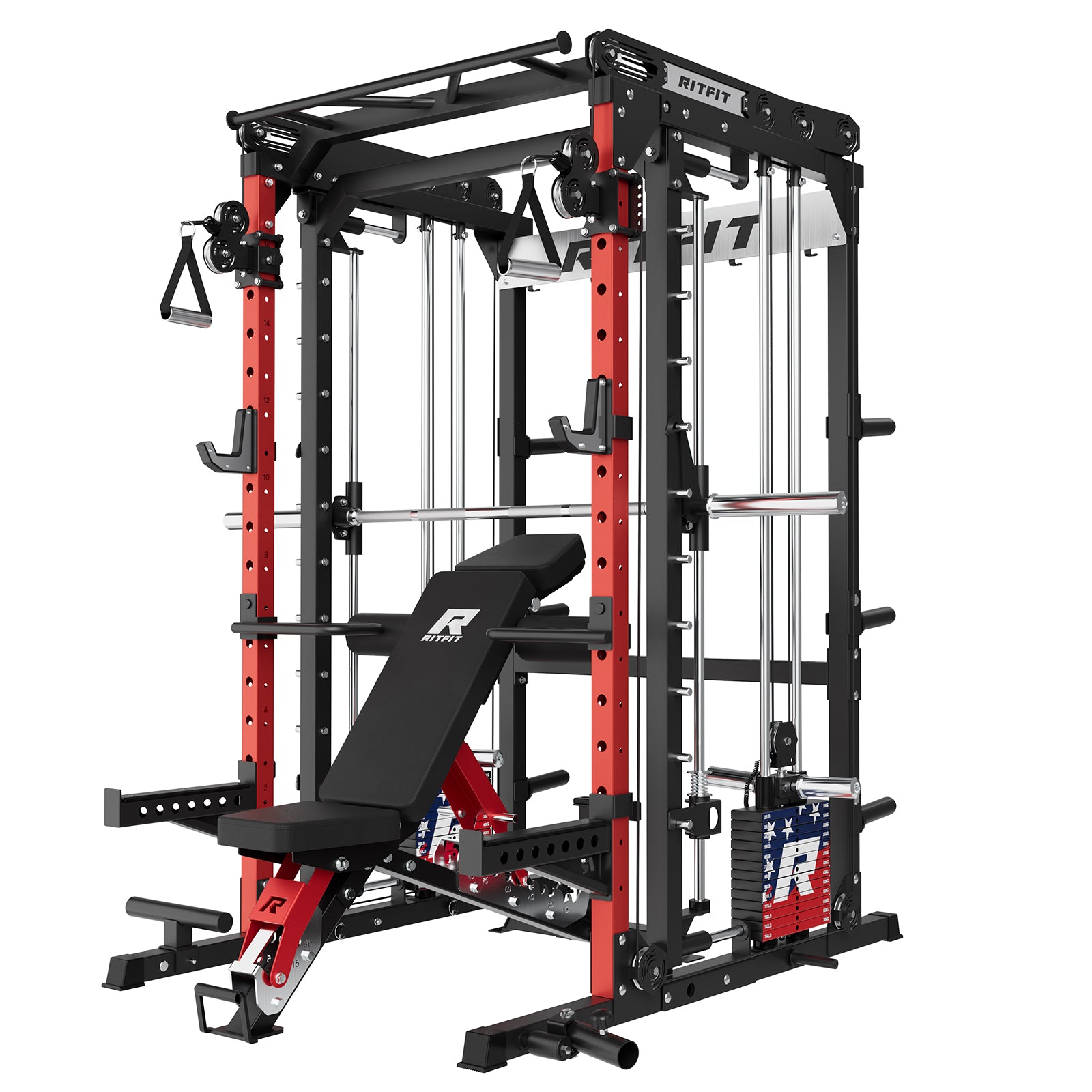 RitFit M2 SERIES Multi-Functional Modular Home Gym Package