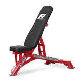 RitFit 1300LB Adjustable Weight Bench BWB01 Exercise & Fitness RitFit Red 