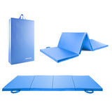 RitFit Tri-Fold 2'' Thick Folding Exercise Mat with Carrying Handles - RitFit