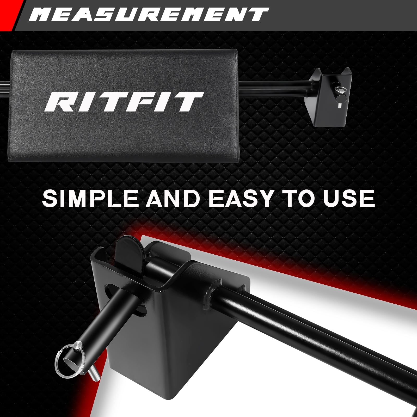 2-in-1 Hip Thrust and Bicep Curl Attachment (PAT01), RitFit Power Cage Attachments Attachments RitFit 