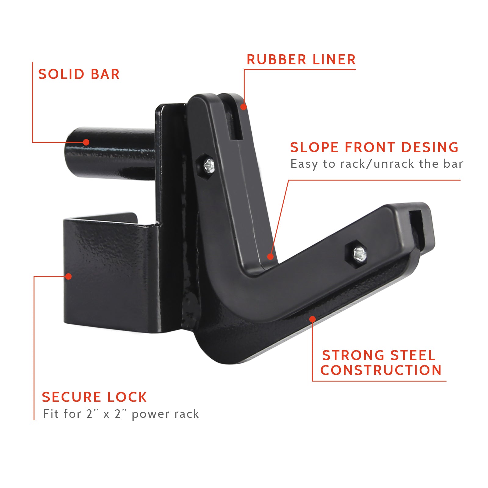 J-HOOK, RitFit Power Cage Attachments Accessories RitFit 