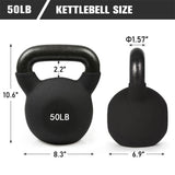 RitFit Neoprene Kettlebell Set for Sale 50 lb kettlebell